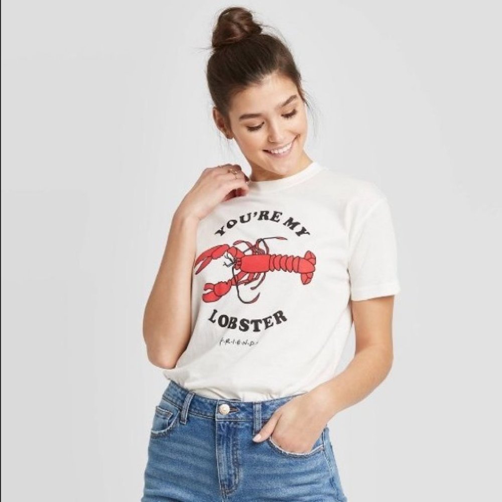 FRIENDS You’re My Lobster Tee, Sz Small